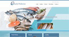 Desktop Screenshot of charlyfisheries.com