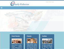 Tablet Screenshot of charlyfisheries.com